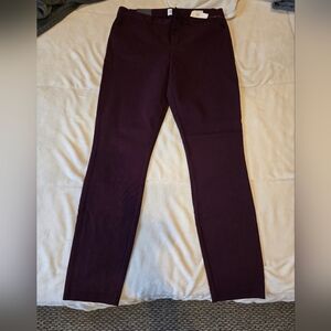 GAP Rich Plum Trousers